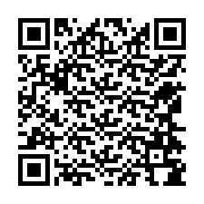Código QR para número de teléfono +12564784572