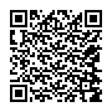 QR код за телефонен номер +12564786239