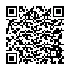 Código QR para número de teléfono +12564859774