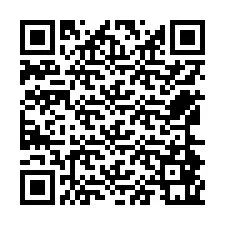 QR код за телефонен номер +12564861147