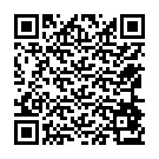 QR-koodi puhelinnumerolle +12564873706