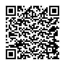 Código QR para número de telefone +12564875384