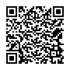 QR код за телефонен номер +12564929027