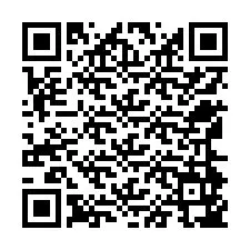 Código QR para número de teléfono +12564947454