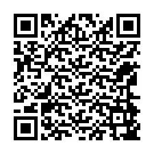 QR-code voor telefoonnummer +12564947455