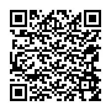 QR-Code für Telefonnummer +12564954350