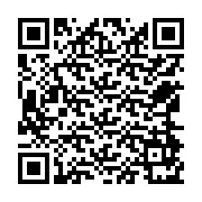 QR код за телефонен номер +12564971483