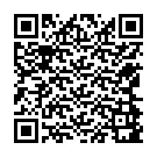 QR-код для номера телефона +12564981032