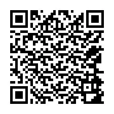 QR-koodi puhelinnumerolle +12564982839