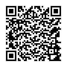 Codice QR per il numero di telefono +12564982841