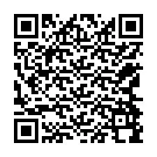 QR-code voor telefoonnummer +12564998631