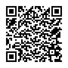 QR код за телефонен номер +12565076543