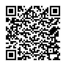 QR-код для номера телефона +12565134357