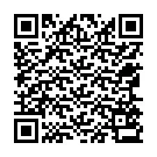 QR-code voor telefoonnummer +12565533648