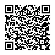 QR Code pour le numéro de téléphone +12565558054