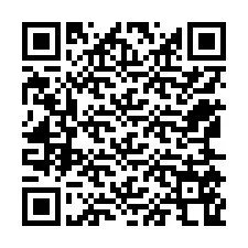 QR-code voor telefoonnummer +12565568485