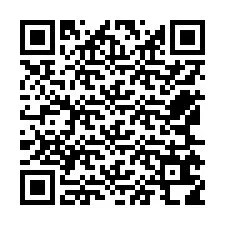 Código QR para número de teléfono +12565618437