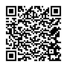 Código QR para número de teléfono +12565671727