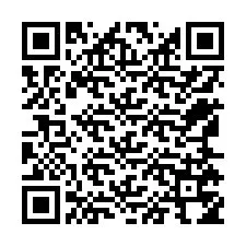 QR-code voor telefoonnummer +12565754281