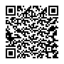 QR код за телефонен номер +12565758120