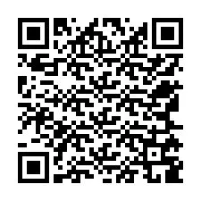 QR-koodi puhelinnumerolle +12565789034