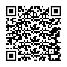 Código QR para número de teléfono +12565831325