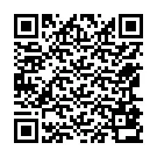 QR-код для номера телефона +12565832556