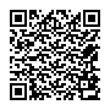 QR код за телефонен номер +12565832557