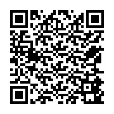 Código QR para número de teléfono +12565841083