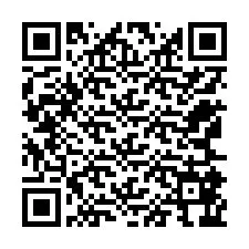 QR код за телефонен номер +12565866435