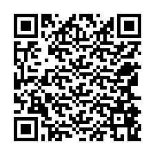 Codice QR per il numero di telefono +12565869574