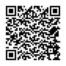 QR Code สำหรับหมายเลขโทรศัพท์ +12565874687