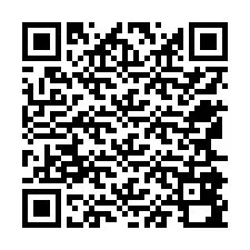 QR-code voor telefoonnummer +12565890874