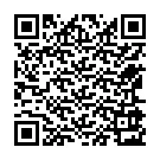 QR-code voor telefoonnummer +12565923856