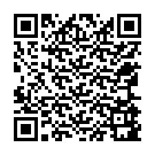 QR-koodi puhelinnumerolle +12565981308