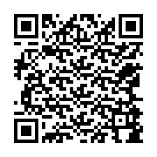 Codice QR per il numero di telefono +12565984229