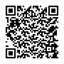 QR-koodi puhelinnumerolle +12565985853