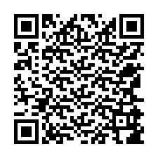 Código QR para número de teléfono +12565986074