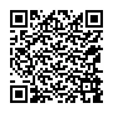 QR код за телефонен номер +12565989650