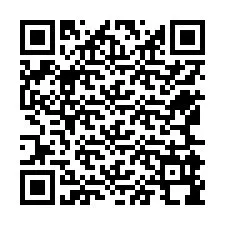 QR-code voor telefoonnummer +12565998422