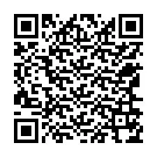 QR-code voor telefoonnummer +12566174064