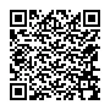 Código QR para número de teléfono +12566194756