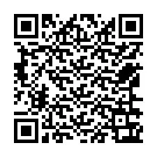 QR-code voor telefoonnummer +12566363447