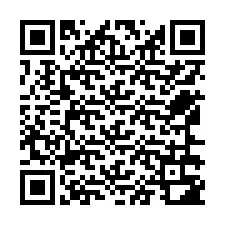 QR код за телефонен номер +12566382813