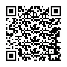 QR-code voor telefoonnummer +12566421666