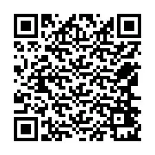 QR kód a telefonszámhoz +12566421673