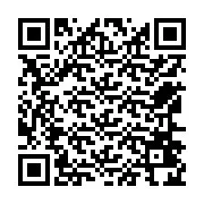 QR код за телефонен номер +12566424757