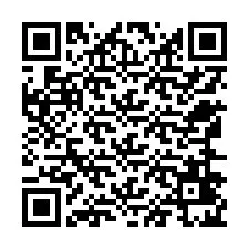 QR-code voor telefoonnummer +12566425584