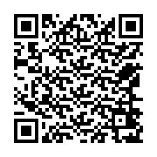 Código QR para número de teléfono +12566427463