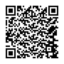 QR-Code für Telefonnummer +12566447337